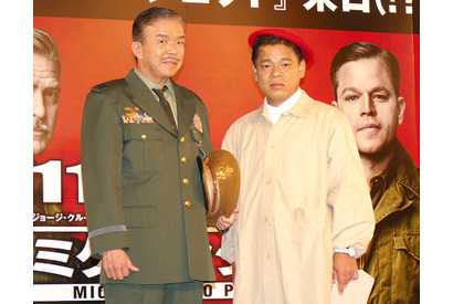 ジョージ・クルーニー＆マット・デイモン来日？　でも、どこか違和感が… 画像