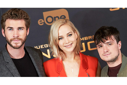 ジェニファー・ローレンス、『ハンガー・ゲーム』キャストと一緒に寝ていた!? 画像