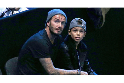 デビッド・ベッカム、息子がサッカー選手にならなかったことで一安心？ 画像