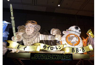 あの「スター・ウォーズねぶた」が東京初上陸！“覚醒”当日、汐留でアート展示会 画像