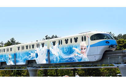 【ディズニー】『アナ雪』のモノレール、パワーアップしてカムバック！ 画像