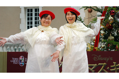 ハリセンボン、ひと夏の恋が始まる前のクリスマスイベントに困惑！　しかも亡霊キャラ 画像