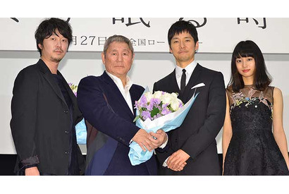 ビートたけし、12年ぶりの映画主演作のテーマは「SMAPの…」と時事ネタ炸裂 画像