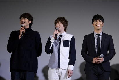 中村優一、『薄桜鬼SSL』初日舞台挨拶で「僕たちの愛を届けられたら」 画像