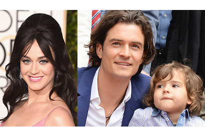 ケイティ・ペリー、既にオーランド・ブルームの息子とも仲良し!? 画像