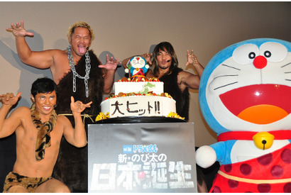 スネ夫の「声優はプロレスより難しい」発言に棚橋＆真壁が激怒で一触即発…!? 画像