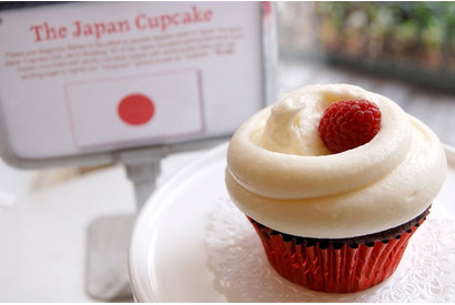 「マグノリアベーカリー」日の丸カップケーキを発売！東日本大震災の被災地復興支援 画像