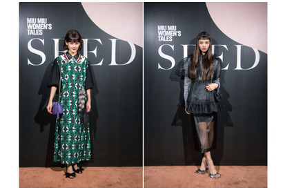 安藤サクラ＆萬波ユカら、「ミュウミュウ」新作ショートフィルム映会に来場 画像