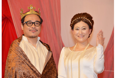 友近、愛之助＆紀香の結婚会見を勝手に再現「ナスの肉巻きとか…」 画像
