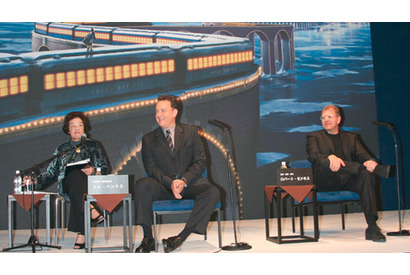 『ポーラー・エクスプレス』トム・ハンクス、ロバート・ゼメキス監督来日記者会見 画像