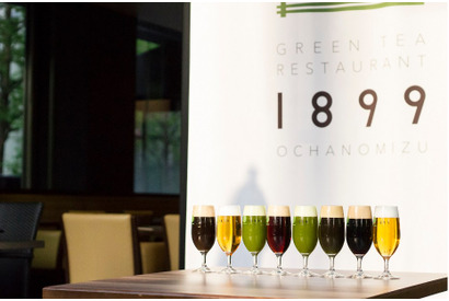 抹茶とビールの意外な相性とは？日本茶レストランで「抹茶ビアガーデン」開催！ 画像