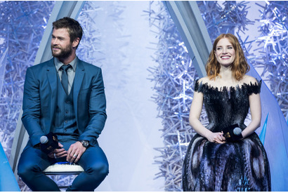 【インタビュー】クリス・ヘムズワース＆ジェシカ・チャステイン「自分にとっての愛について考えてくれたら」 画像