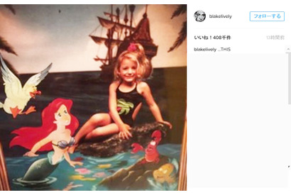 ブレイク・ライヴリー、『リトル・マーメイド』に憧れた幼少時代 画像