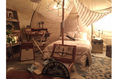 話題のグランピングを都会の真ん中で体験！「ルミネ新宿　グランピング ザ サーカス 2016」 画像