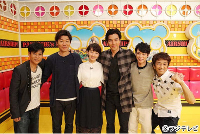 波瑠、山崎賢人＆三浦翔平＆野村周平へ「3バカ兄弟！」 画像
