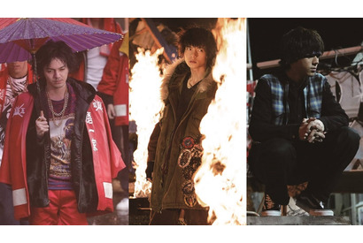 窪田正孝＆林遣都＆山田裕貴のクールな表情に注目『HiGH&LOW』新場面写真 画像