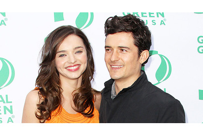 オーランド・ブルーム、元妻ミランダ・カーの婚約を祝福 画像