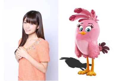 三森すずこ、ピンク色の人気者バードに！『アングリーバード』 画像