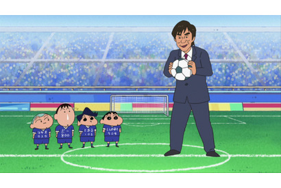 「クレヨンしんちゃん」ゴン中山が本人役で登場！ネネちゃんとPK対決!? 画像