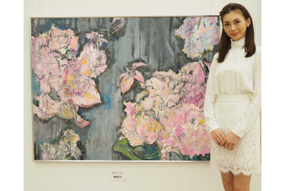 押切もえ、2年連続「二科展」に入選！ 早くも来年に向けて意欲をみせる 画像