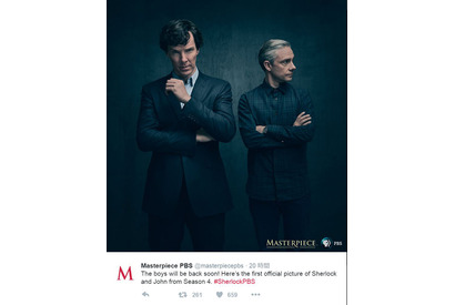 「シャーロック」シーズン4のオフィシャルフォトが公開 画像
