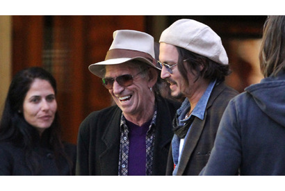 ジョニー・デップがキース・リチャーズのドキュメンタリー映画『HAPPY』を監督 画像