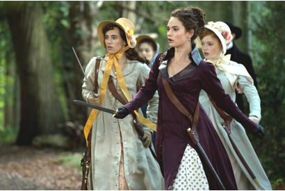 あのセレブモデルや注目女優もゾンビを倒す！『高慢と偏見とゾンビ』の姉妹たち 画像