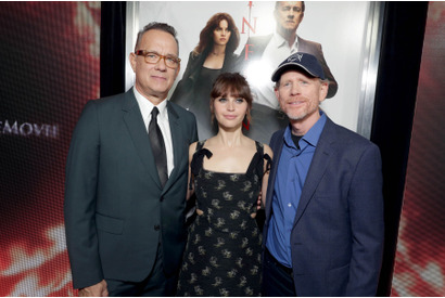 トム・ハンクス『インフェルノ』LAプレミアに登場！ 「謎解きに一緒に参加してほしい」 画像