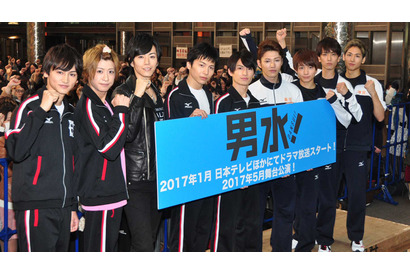 松田凌＆宮崎秋人＆赤澤燈ら2.5次元のスターが「男水！」での地上波への殴り込みに自信！ 画像
