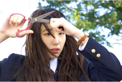 飯豊まりえ、前髪バッサリ！地味系女子がキラキラ女子へ『きょうのキラ君』変身画像入手 画像