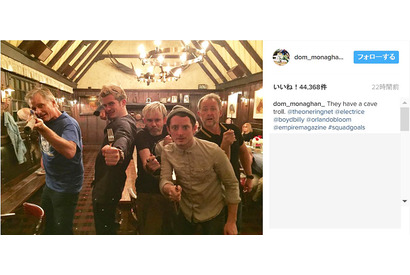 オーランド＆イライジャら『ロード・オブ・ザ・リング』キャストでプチ同窓会！ 画像