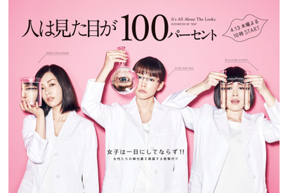 桐谷美玲、「人は見た目が100パーセント」ポスター完成に「少し毒気が」 画像
