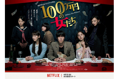 野田洋次郎、美女5人との奇妙な共同生活の一端解禁「100万円の女たち」 画像