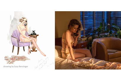 クリステン・スチュワート、セクシーな下着姿を披露『カフェ・ソサエティ』 画像