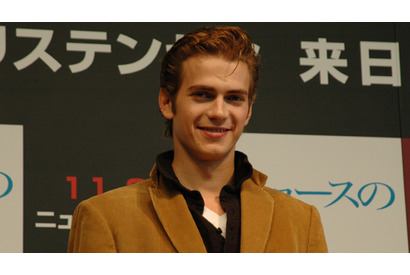 『ニュースの天才』ヘイデン・クリステンセン来日記者会見  画像