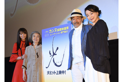 河瀬監督＆永瀬正敏、カンヌ『光』上映後の興奮を生報告「あの一体感、すごかったですよね！」 画像