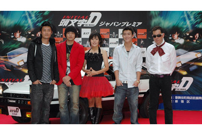 『頭文字＜イニシャル＞D THE MOVIE』ジェイ・チョウ、ショーン・ユー、エディソン・チャン、鈴木杏来日記者会見 画像