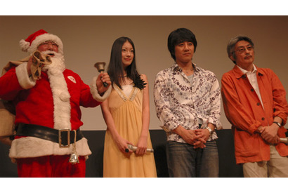 『8月のクリスマス』山崎まさよし、関めぐみプレミアム試写会 舞台挨拶 画像