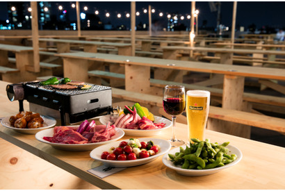 女子会やお一人様もOK！「ヒルトン東京」の天空のビアガーデン開催！ 画像