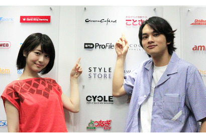 浜辺美波＆北村匠海、笑顔で「キミスイ宜しくお願いします！」編集部訪問 画像