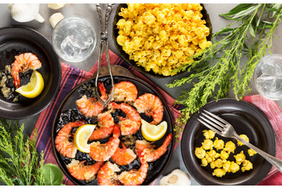 【3時のおやつ】「ギャレット ポップコーン」から夏にぴったり！爽やかなレモン風味の「ガーリックシュリンプ」発売 画像