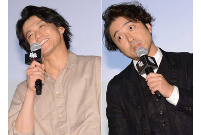 小栗旬の「まーきの！」首かしげポーズにムロツヨシも便乗 画像