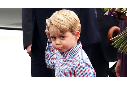 ジョージ王子、かわいらしさ発揮！ポーランド・ドイツ訪問ツアー初日 画像