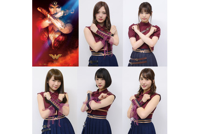 乃木坂46、『ワンダーウーマン』コラボ衣装をお披露目！ 画像