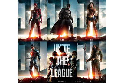 初々しいフラッシュもキメ顔！『ジャスティス・リーグ』キャラポスター公開 画像