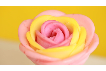 写真を取らずにいられない！ かわいすぎるお花ジェラート  画像