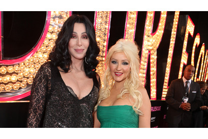 クリスティーナ・アギレラ＆シェール　『バーレスク』ワールド・プレミアで揃い踏み　 画像