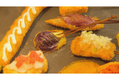 サクサク”極薄”衣！ 変わり種も豊富な予約必須の人気串揚げ店 画像