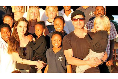 ブランジェリーナ、シャイロの誕生地・ナミビアの自然保護区に200万ドルを寄付 画像