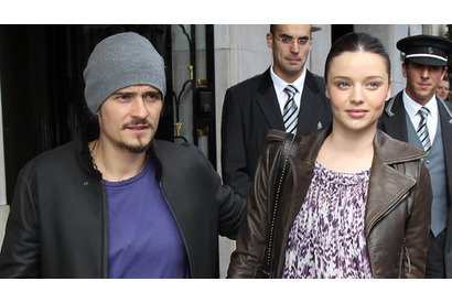 オーランド・ブルーム＆ミランダ・カー夫妻に第一子の男児誕生！ 画像